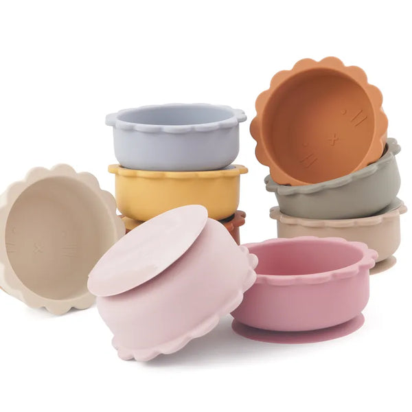 Baby Silicone Suction Bowls - Kids Feeding Dishes - Robust Clothing Store