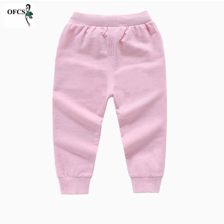 Teenagers Pants Solid Cartoon, Sport Jogging Trousers - Robust Quality Store