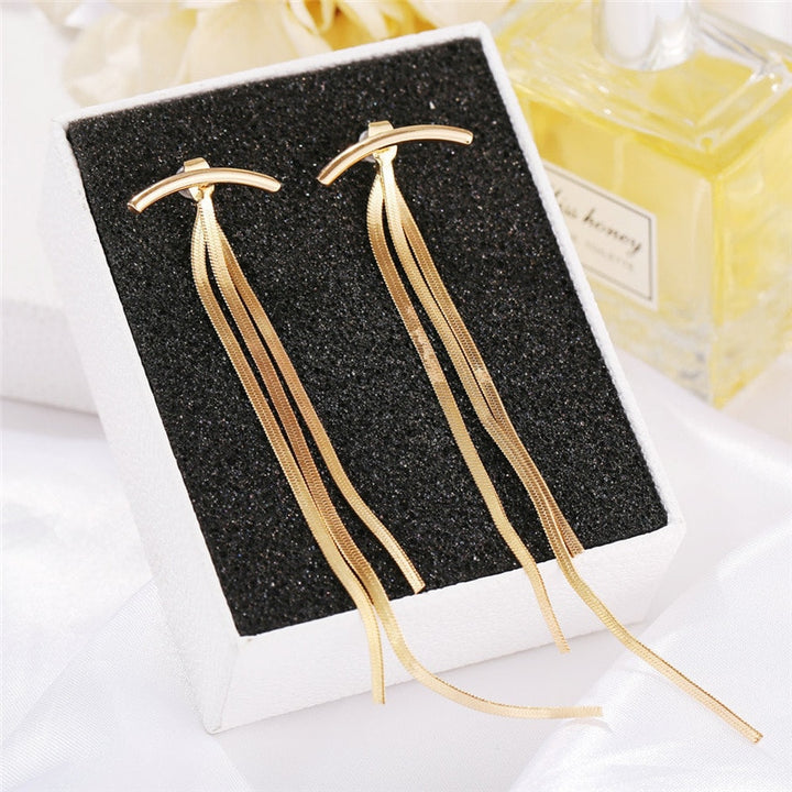 Glossy Drop Earrings for Women - Robust Quality Store