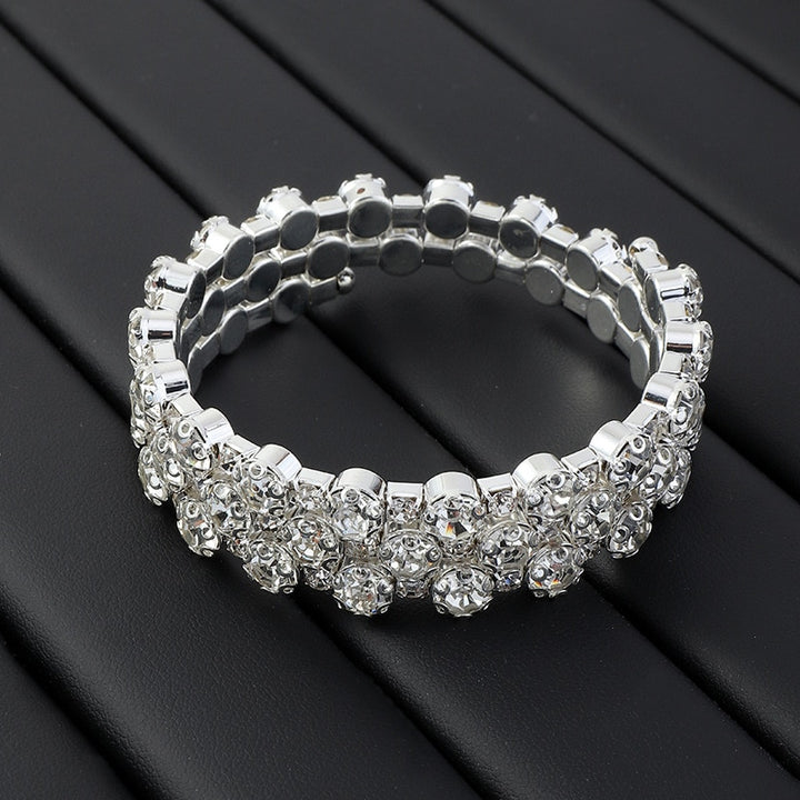 Luxury Crystal Rhinestone Stretch Elastic Wristband Bracelets - Robust Quality Store