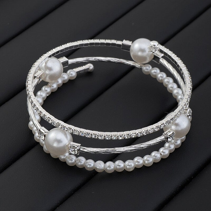 Luxury Crystal Rhinestone Stretch Elastic Wristband Bracelets - Robust Quality Store