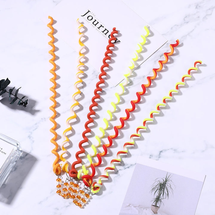 Cute Colorful Crystal Long Spiral Headbands - Robust Quality Store