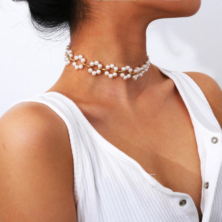 Romantic Women Pearl Retro Necklace - Robust Quality Store