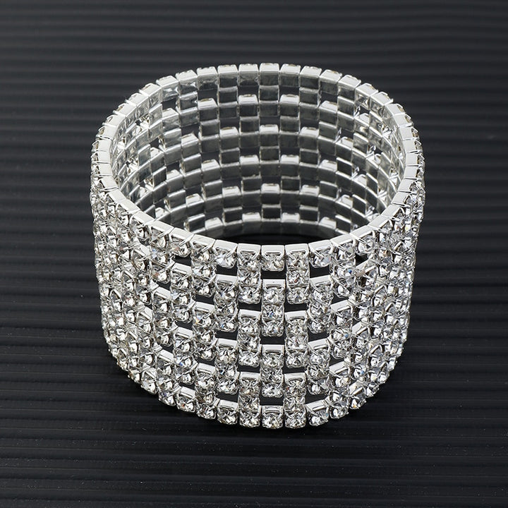 Luxury Crystal Rhinestone Stretch Elastic Wristband Bracelets - Robust Quality Store