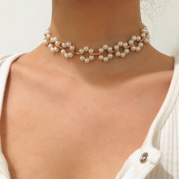 Romantic Women Pearl Retro Necklace - Robust Quality Store