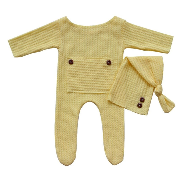 Baby Adorable Romper with a matching Hat 0-6 Months - Robust Quality Store