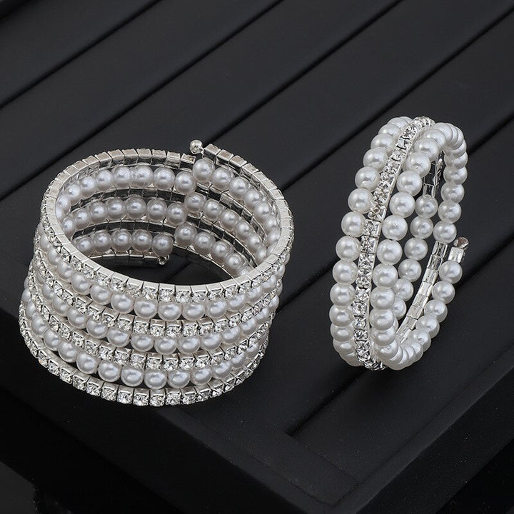 Luxury Crystal Rhinestone Stretch Elastic Wristband Bracelets - Robust Quality Store