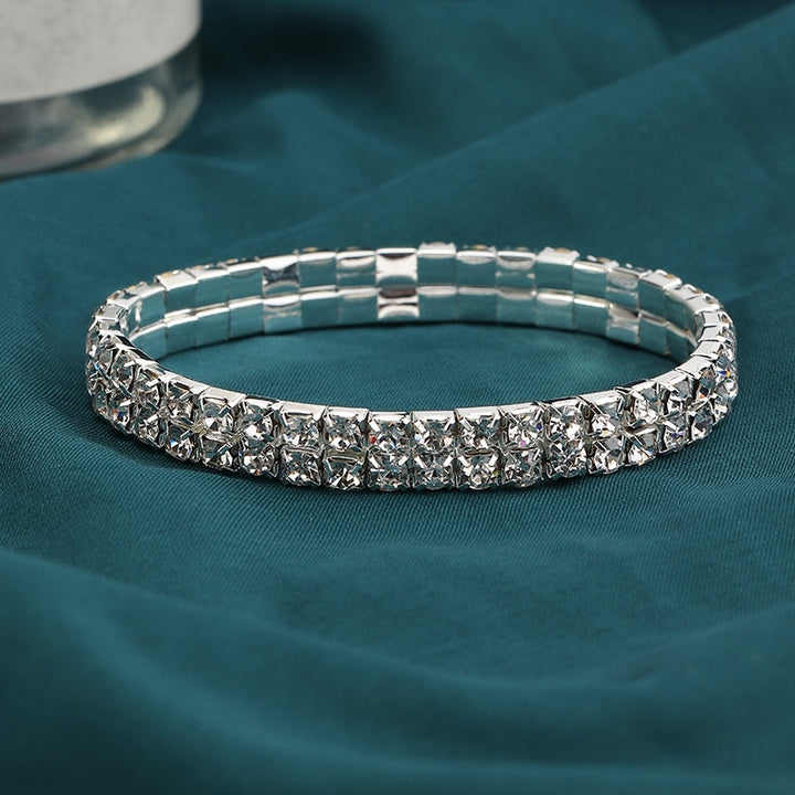 Luxury Crystal Rhinestone Stretch Elastic Wristband Bracelets - Robust Quality Store