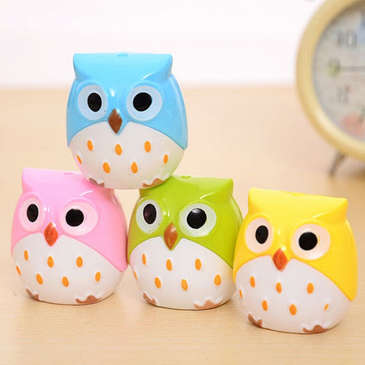 Cute Owl Pencil Sharpener (24 PCs) - Robust Quality Store