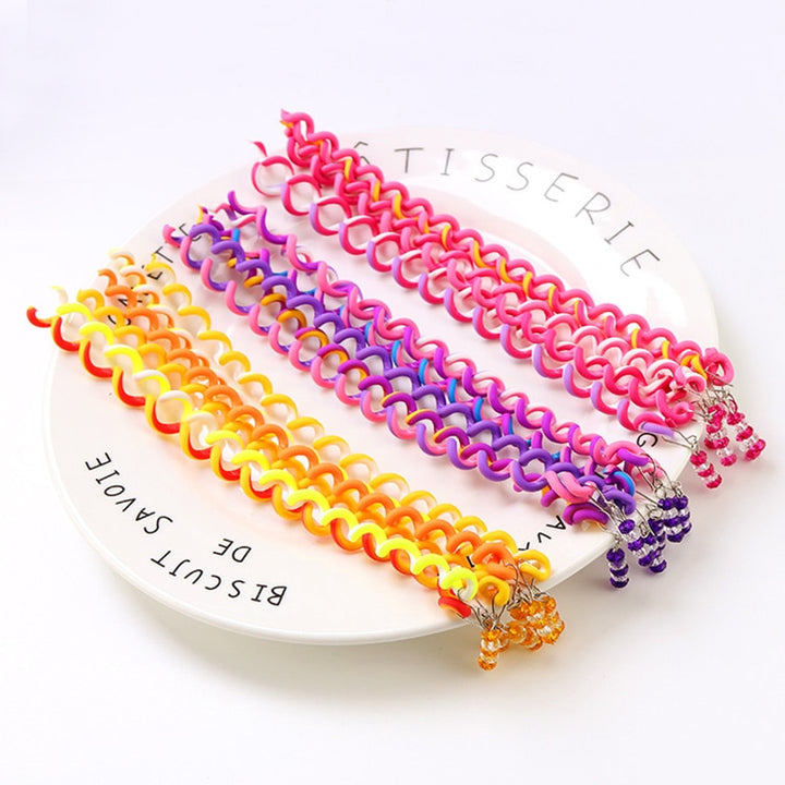 Cute Colorful Crystal Long Spiral Headbands - Robust Quality Store