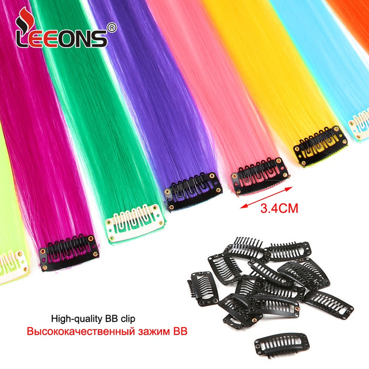 Synthetic Hair Extensions With Clips - Robust Quality Store