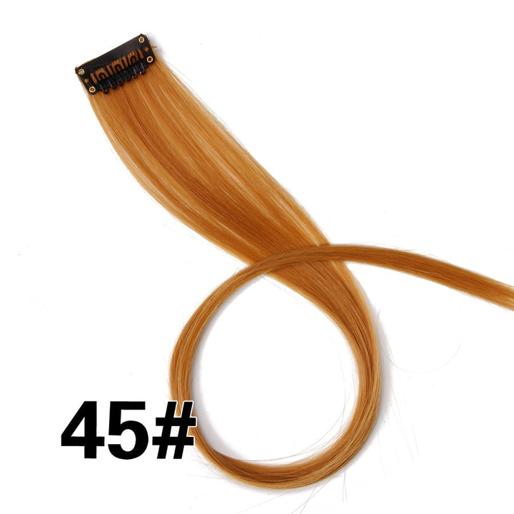 Synthetic Hair Extensions With Clips - Robust Quality Store