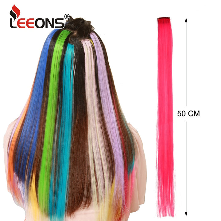 Synthetic Hair Extensions With Clips - Robust Quality Store