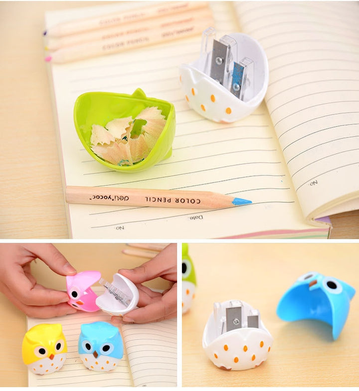 Cute Owl Pencil Sharpener (24 PCs) - Robust Quality Store