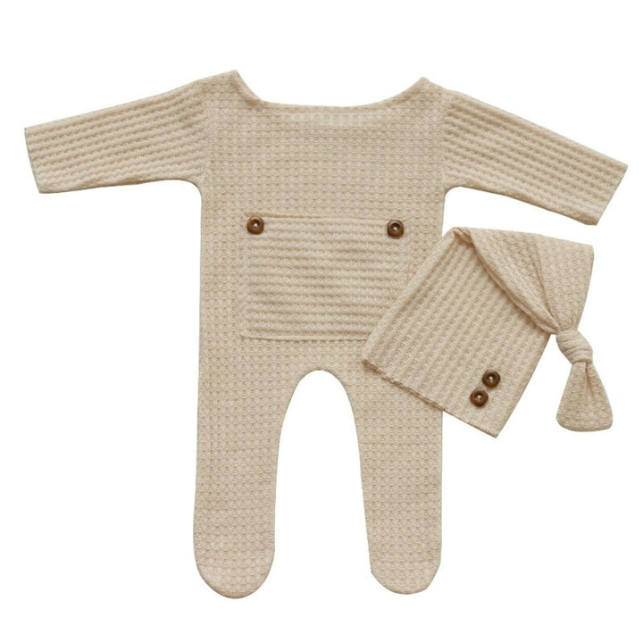 Baby Adorable Romper with a matching Hat 0-6 Months - Robust Quality Store