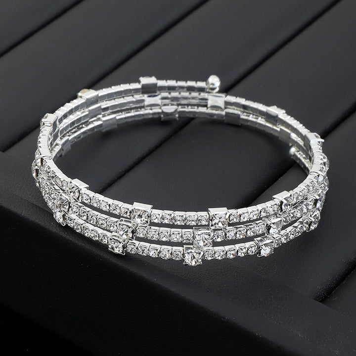 Luxury Crystal Rhinestone Stretch Elastic Wristband Bracelets - Robust Quality Store