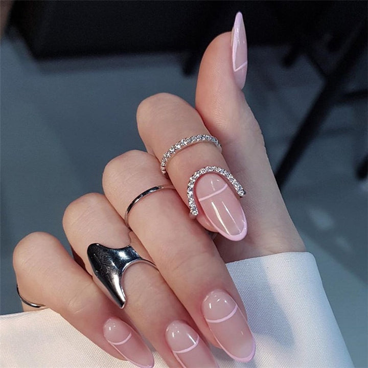 Gothic Thin Nail Rings - Robust Quality Store