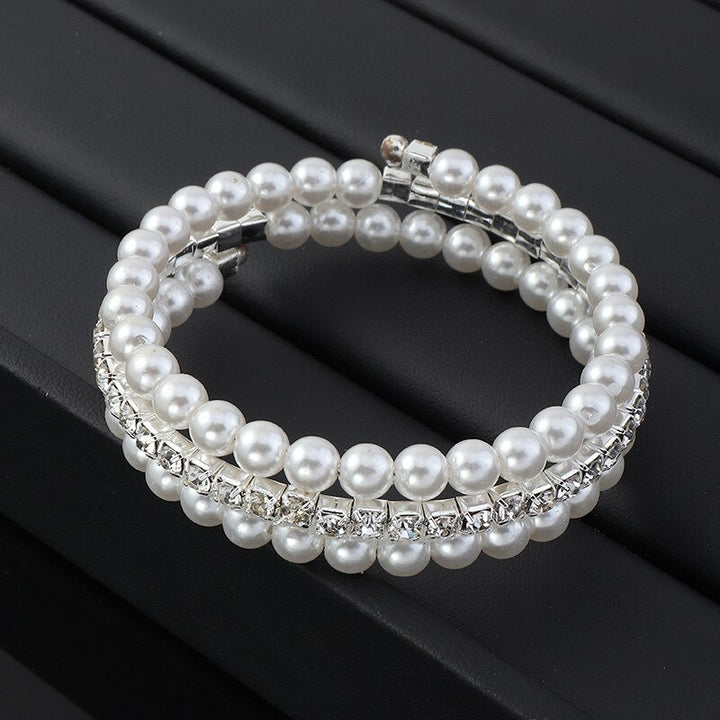 Luxury Crystal Rhinestone Stretch Elastic Wristband Bracelets - Robust Quality Store