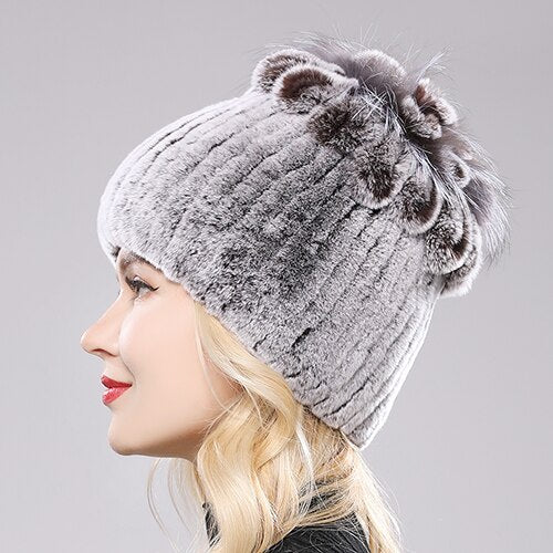 Winter Rabbit Elastic Knitted Caps - Robust Quality Store