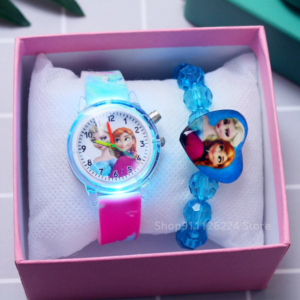 Fashion Cartoon Flash Light Watch - Robust Quality Store