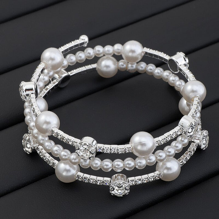 Luxury Crystal Rhinestone Stretch Elastic Wristband Bracelets - Robust Quality Store