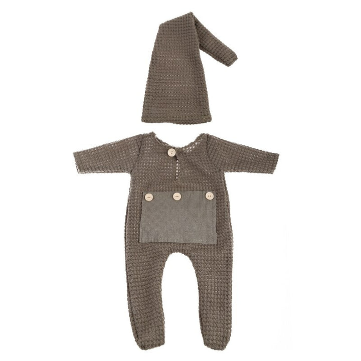 Baby Adorable Romper with a matching Hat 0-6 Months - Robust Quality Store