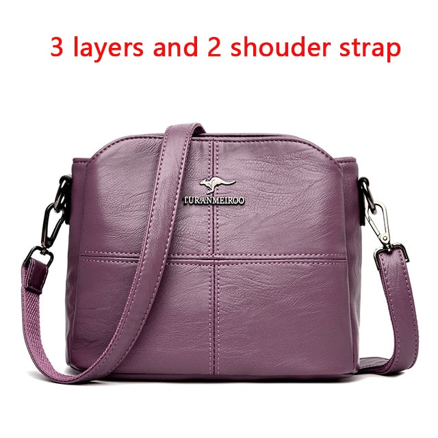 Magnificent Casual Leather Shoulder Bag - Robust Quality Store