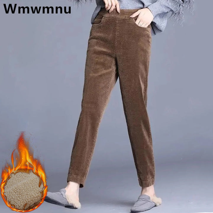 High Waist Korean Style Warm Pants - Robust Quality Store