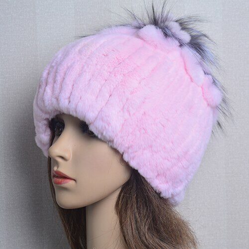 Winter Rabbit Elastic Knitted Caps - Robust Quality Store