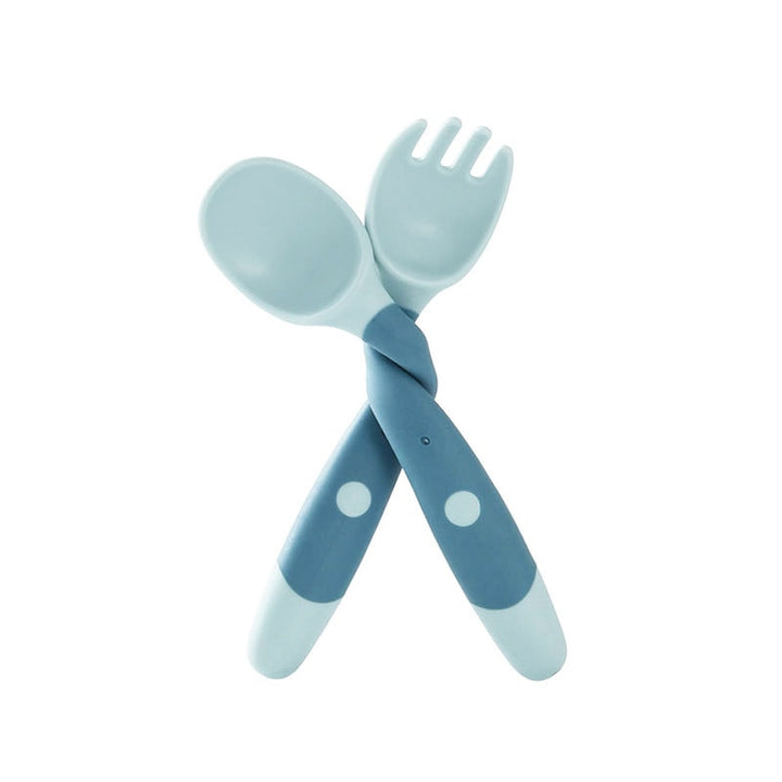 Soft Spoon & Fork Set for Babies - Robust Quality Store