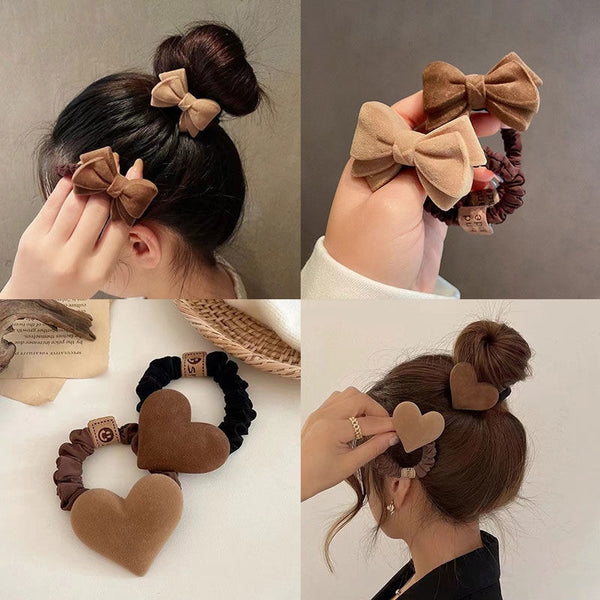 Fashion Rubber Bands Scrunchie Hair Rope - Robust Quality Store