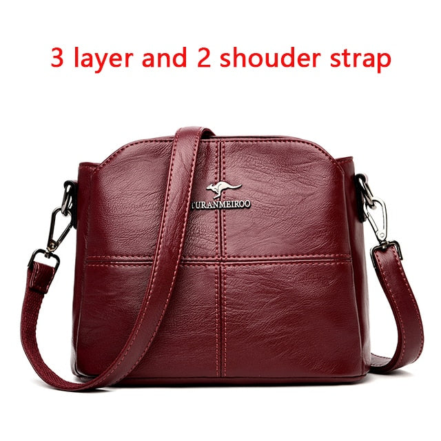 Magnificent Casual Leather Shoulder Bag - Robust Quality Store