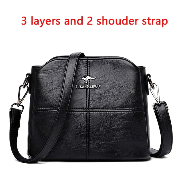 Magnificent Casual Leather Shoulder Bag - Robust Quality Store