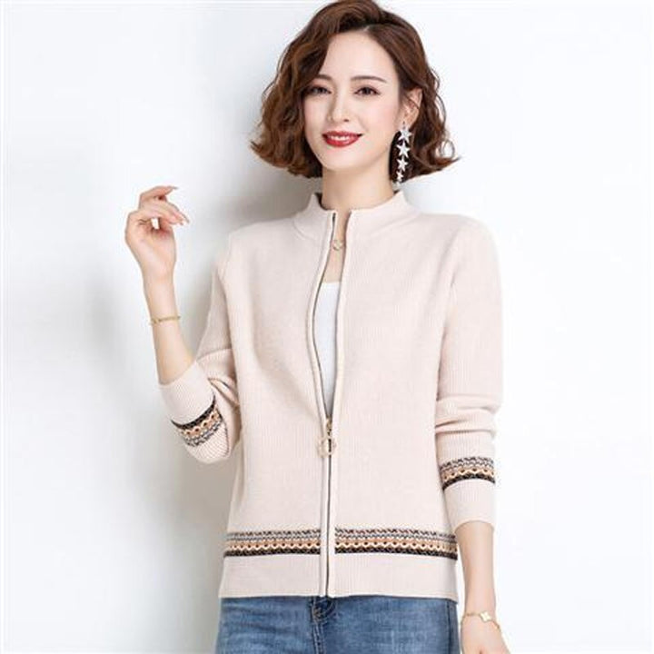 Stylish Embroidered Knit Cardigan - Robust Quality Store