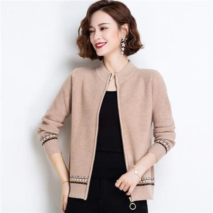 Stylish Embroidered Knit Cardigan - Robust Quality Store