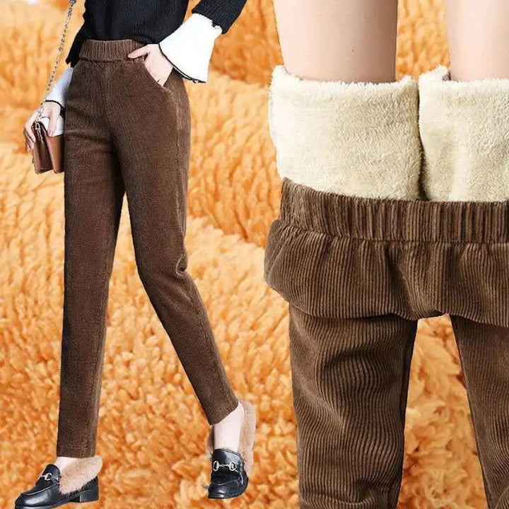 High Waist Korean Style Warm Pants - Robust Quality Store