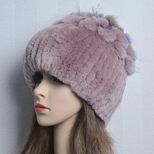 Winter Rabbit Elastic Knitted Caps - Robust Quality Store