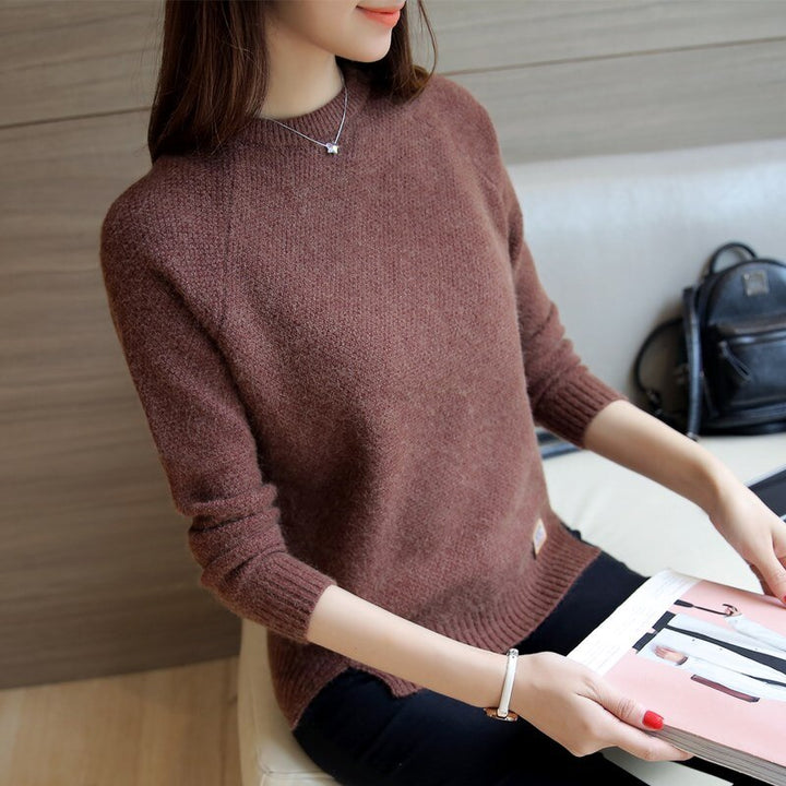 Fall Long Sleeve Slit Sweater - Robust Quality Store