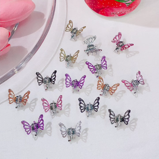 Cute Butterfly Shape Small Hair Claws For Female - Robust Quality Store