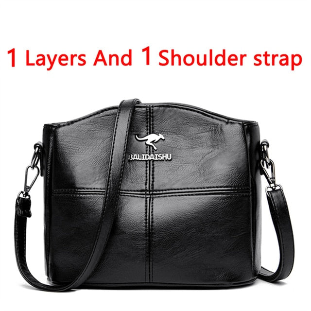 Magnificent Casual Leather Shoulder Bag - Robust Quality Store