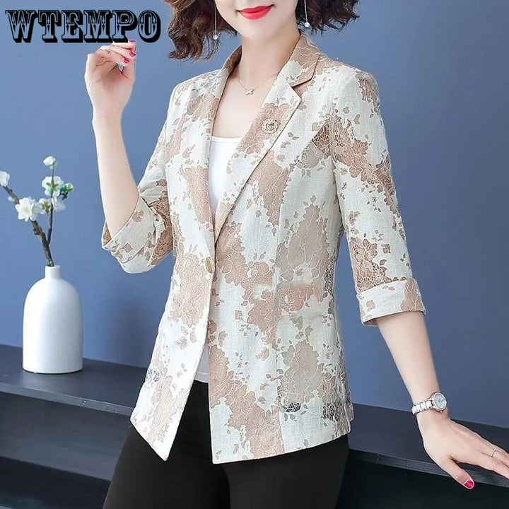 Appealing Women Blazer Long Sleeves