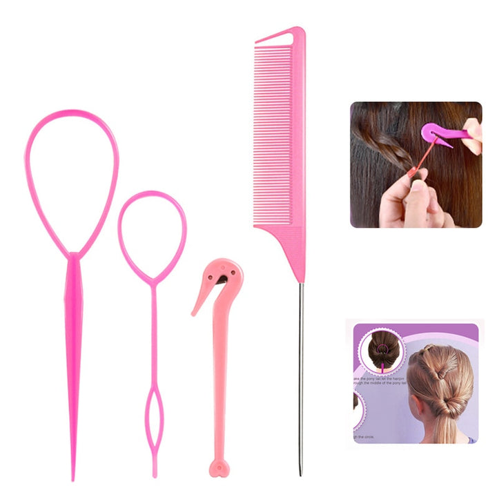 French Braid Tool | Tail Braiding Combs for Hair Styling - Robust Quality Store