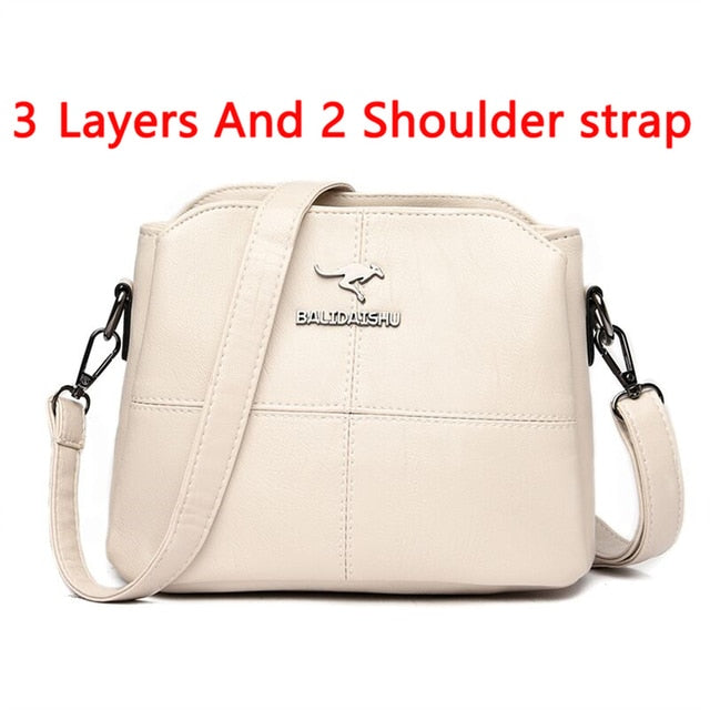 Magnificent Casual Leather Shoulder Bag - Robust Quality Store