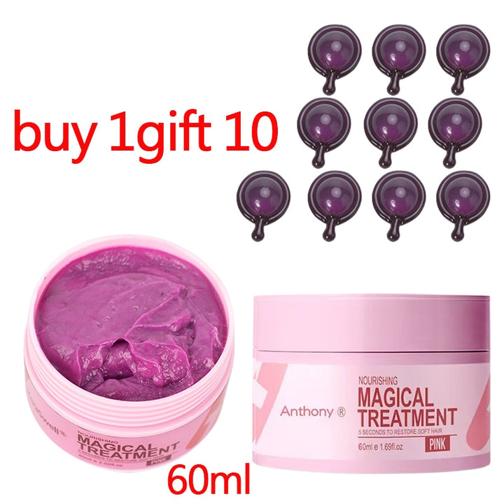 Women Magical Hair Mask 5 Seconds Repair Damage - Robust Quality Store