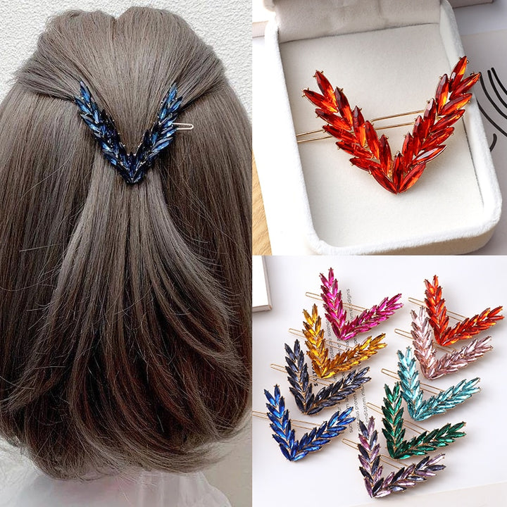 Shining Crystal Rhinestone Luxury Hair Clip - Robust Quality Store