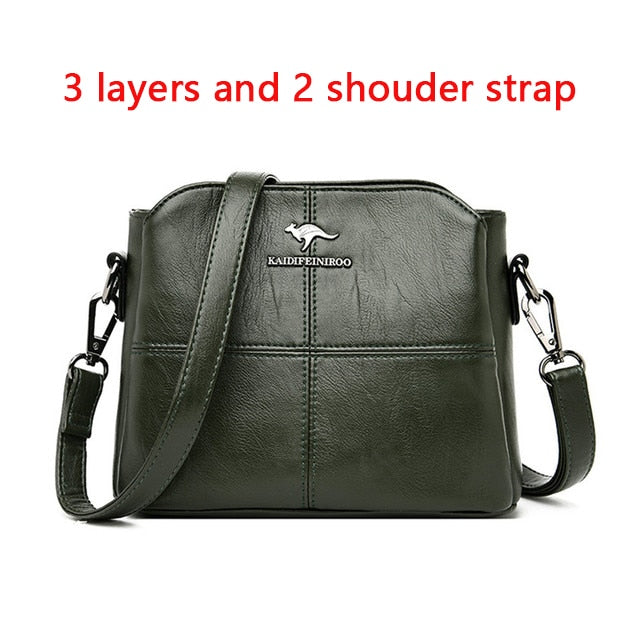 Magnificent Casual Leather Shoulder Bag - Robust Quality Store