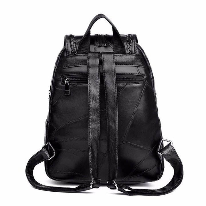 Girl's Casual Leather Backpack - Robust Quality Store