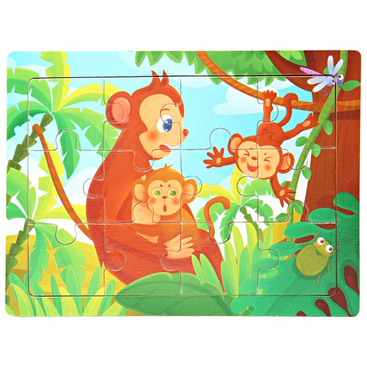 Kids Toy Wood Puzzle Wooden - Robust Quality Store