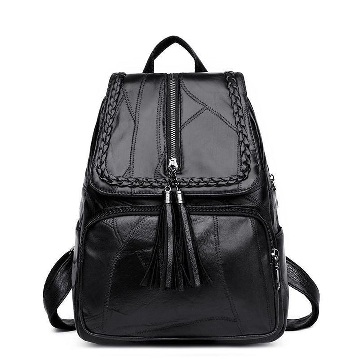 Girl's Casual Leather Backpack - Robust Quality Store