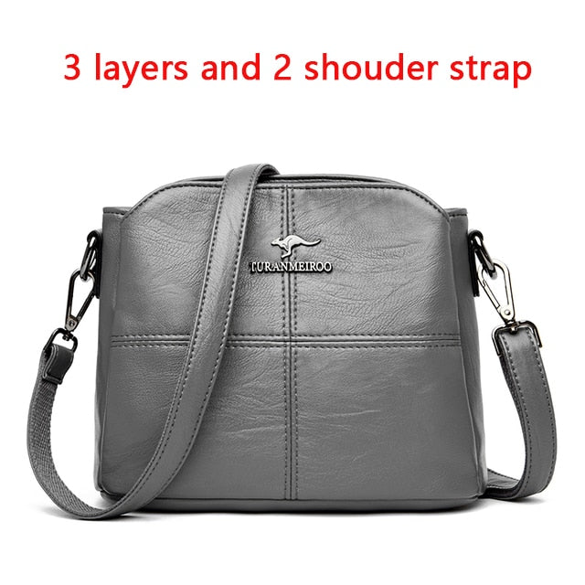 Magnificent Casual Leather Shoulder Bag - Robust Quality Store